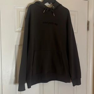 H&M Oversized Dark Grey ‘New York City’ Hoodie, size smal